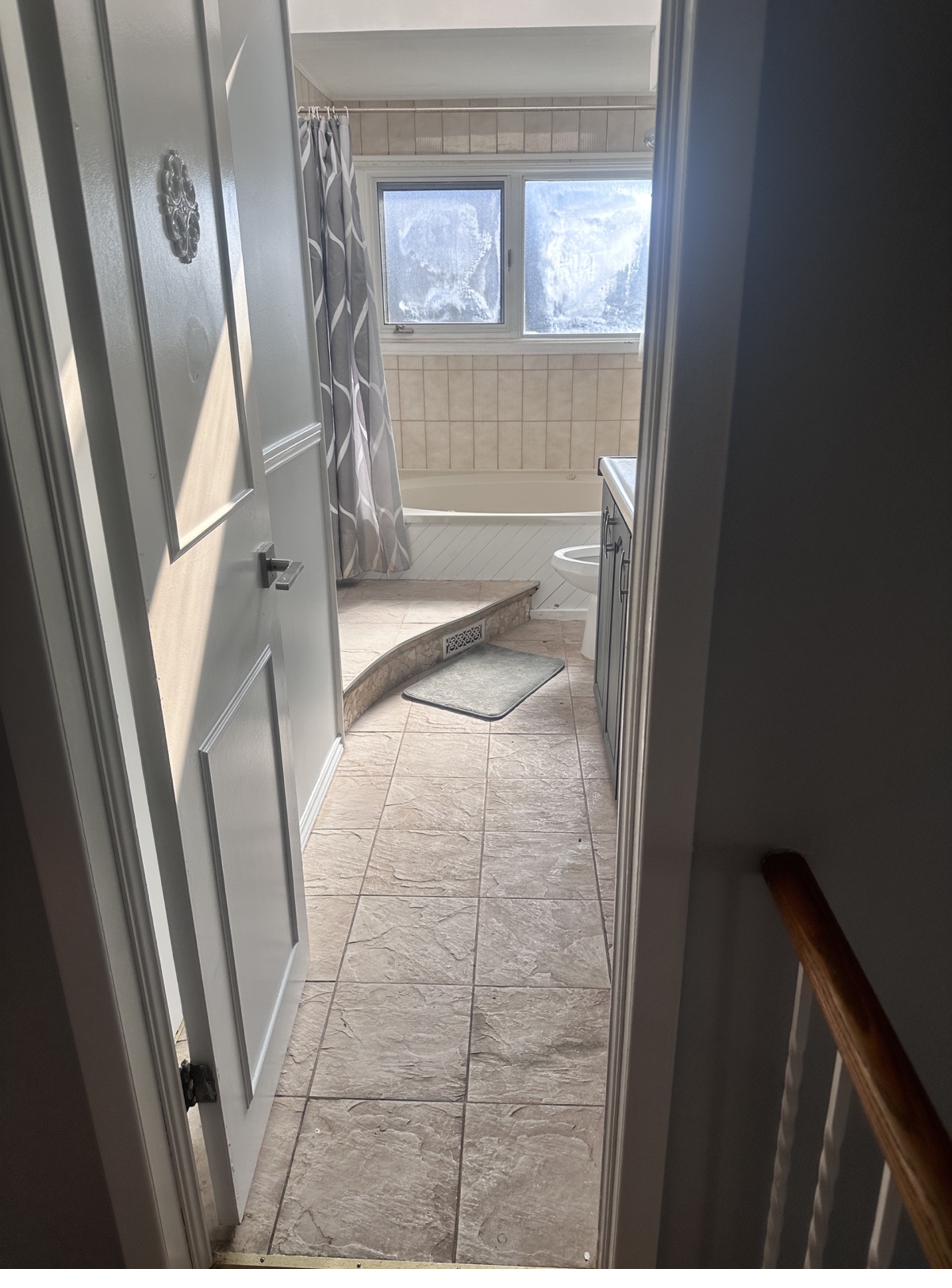 Bathroom before renovation